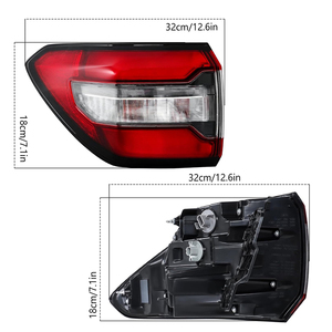 Ensemble de feu arrière extérieur intérieur pour Honda Pilot LX EX-L <span class=keywords><strong>Elite</strong></span> 2023 2024 feu de virage arrière de frein de stationnement 33550T90A01 33500T90A01 - Product Image 4