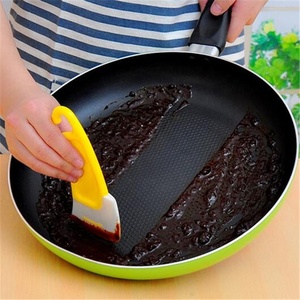 Spatule en silicone antiadhésive pour pot à huile, épandeur de <span class=keywords><strong>beurre</strong></span>, outil de cuisine, accessoires de cuisine, spatule anti-taches, nettoyeur de poêle à frire <span class=keywords><strong>sale</strong></span> - Product Image 4