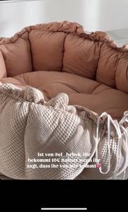 Lit pour bébé <span class=keywords><strong>douillet</strong></span> et confortable, en flanelle épaisse, rembourrée, rembourrée 100% coton, lit doux pour bébé, activité de gymnastique - Product Image 6