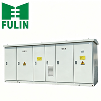 Transformateur 35 kV 1,14 kV 5500 kVA, sous-station de type boîtier européen, triphasé YB-40.5, solution d'énergie électrique modulaire ONAN IP54