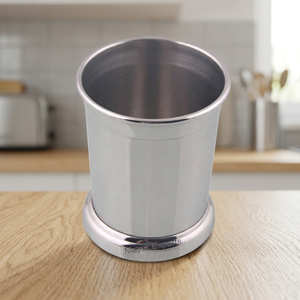 Copa de Julep de acero inoxidable ecológica clásica Premium, acabado de espejo, vidrio de Metal para certificado para cócteles, uso de barra de Juleps de menta - Product Image 4