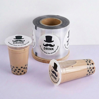 Rollo de Película de Sellado para Vasos LOKYO, Película de Sellado Personalizada con Logotipo Impreso para Vasos de Plástico Boba, Uso en Máquinas Automáticas