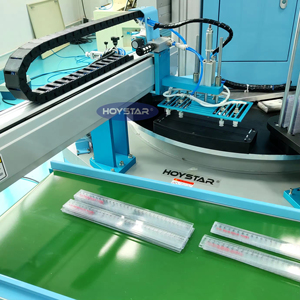 เครื่องพิมพ์ไม้บรรทัดพลาสติก: เครื่องพิมพ์หน้าจออัตโนมัติพร้อมเตาอบอบแห้งด้วย UV LED - Product Image 3