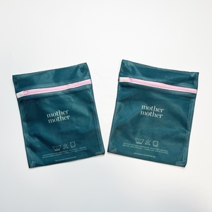 Bolsas de Malla de Poliéster Personalizadas con Cremallera <span class=keywords><strong>para</strong></span> Lavadora Lencería Delicada Sujetador Medias <span class=keywords><strong>Bolsa</strong></span> de Lavado Pequeña Mini - Product Image 4