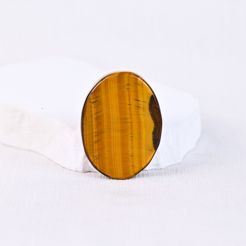 Yellow tiger eye stone