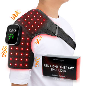 Alat Terapi Cahaya Merah Tanpa Kabel yang Dapat Disesuaikan untuk Bahu 660nm & 850nm, Pembungkus Penyangga Bahu Terapi Cahaya Merah yang Dapat Dipakai - Product Image 1