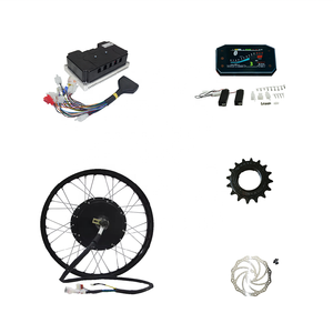 สกู๊ตเตอร์ QS205 3000W 50H มอเตอร์ V3I ล้อ 17x1.6 นิ้ว ชุดควบคุม Fardriver 72450 BLDC พร้อมชุดมาตรวัดความเร็ว SCJ5066-1 ใหม่ - Product Image 2