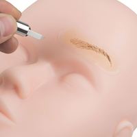 10 Buah Produk Alis Microblading untuk Seniman Tato Saja Stiker Konversi Latihan Alat Rias Alis Aksesori Kecantikan