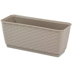 Jarrón RATOLLA 38.6X15.4X14.2CM Color Moca - Product Image 1