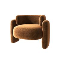 Mobilier de Maison Fauteuil Unique Fauteuil Canapé 1 place Blanc