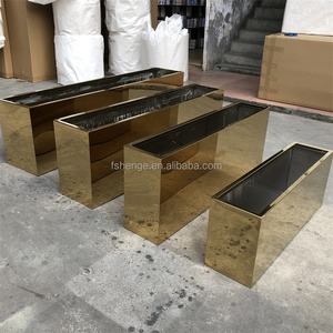 Macetas Verticales Decorativas para Jardín en Forma de M, Macetas de Metal Grandes y Altas para Jardín, Macetas y Jardineras de Metal para Piso - Product Image 4