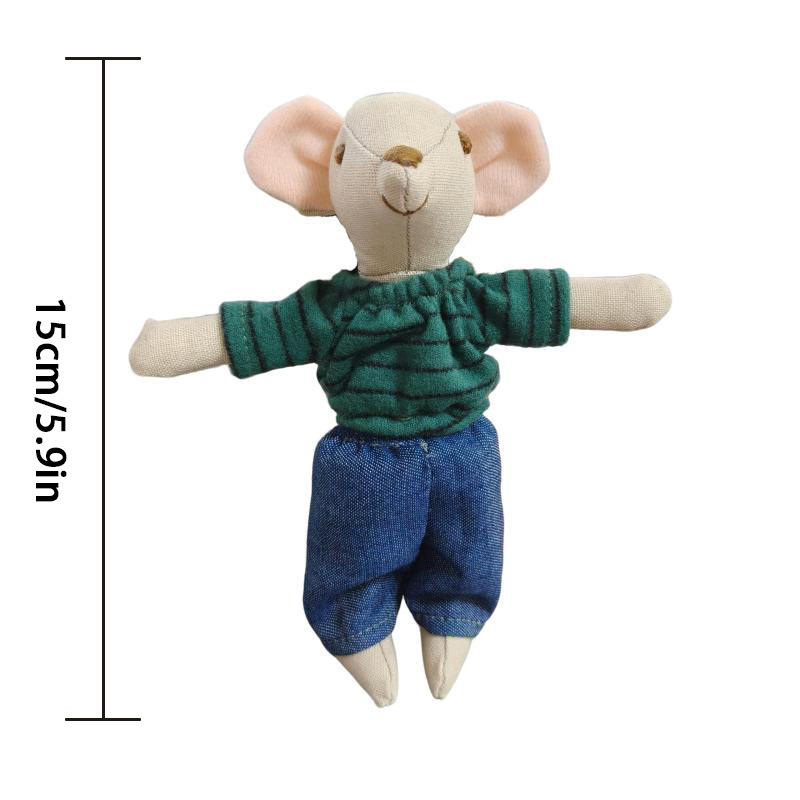 Pantalon vaquero rayas verde raton 15cm