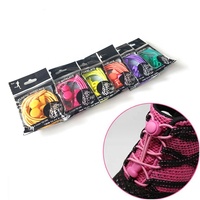 Facile à utiliser de haute Qualité Résistant À L'eau Coloré Escalade Utiliser Serrure Élastique En Caoutchouc Polyester Sans Lacets