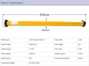 Sistema de parasol de motor tubular <span class=keywords><strong>para</strong></span> exteriores con alimentación de CA Marco de aluminio Control remoto Vela de poliéster con revestimiento en polvo - Product Image 2