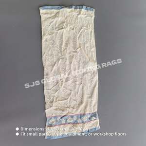 Trapos de limpieza industriales universales de algodón reciclado de colores, tipo toalla, para limpieza. - Product Image 3