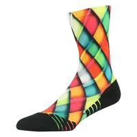 Vente chaude Sublimation Polyester Tricoté Impression Numérique Personnalisée 3d Chaussettes de Sport pour Hommes