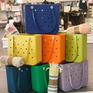 Borsa da Spiaggia Moderna in Silicone <span class=keywords><strong>EVA</strong></span> Strutturato, Impermeabile, Mini Borsa a Mano con Logo Personalizzato per Donne, Uso Estivo in Spiaggia - Product Image 3