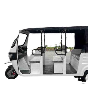 Triciclo Eléctrico Modelo: Triciclo de pasajeros de 9 plazas con motor de 4000W y autonomía de 190 km - Product Image 1