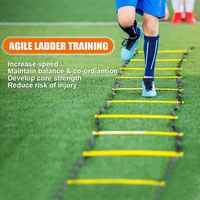 Fußball trainings geräte Sport trainings kegel Agility Ladder Resistance Bands Set Speed Fallschirm Fußball ausrüstung
