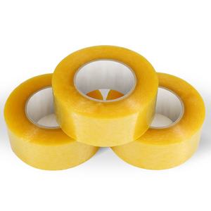 Factory <strong>Wholesale</strong> BOPP Jumbo Roll Self-Adhesive Clear <strong>Brown</strong> <strong>Packing</strong> <strong>Tape</strong> Acrylic Based Pressure Sensitive Cintas Adhesiva for - Product Image 1