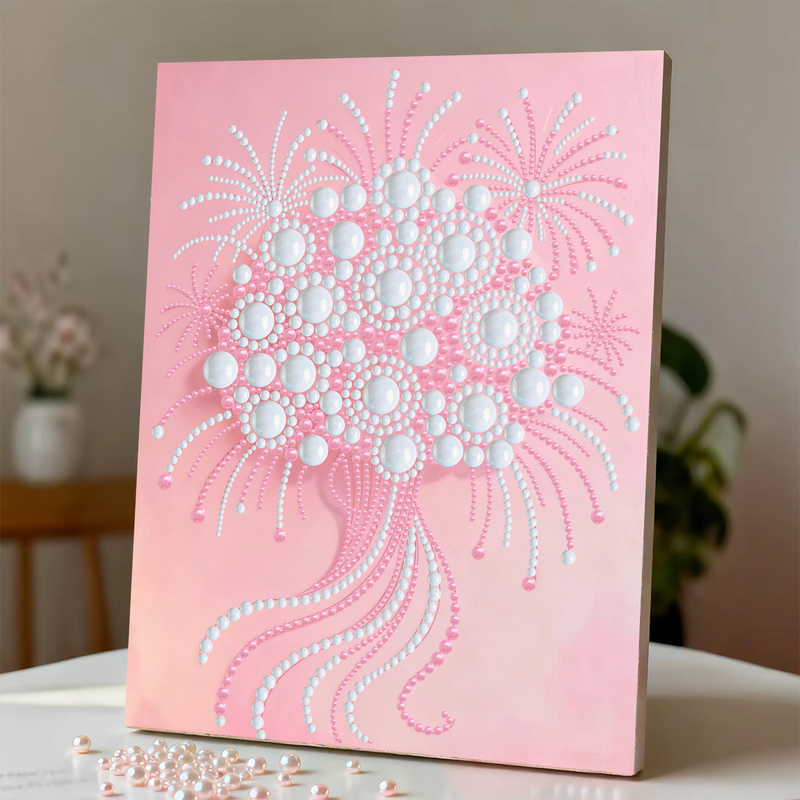 Creative DIY Pearl Stone Painting Kit