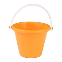 Moule à balles en plastique transparent de qualité alimentaire et seau à sable écologique durable de 5 litres pour les sports et divertissements des enfants