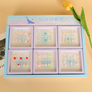Pegatinas de uñas usables en 3D con diseño de mariposa, tema de otoño e invierno, uñas acrílicas autoadhesivas para uso general - Product Image 2