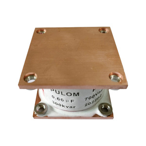 High Current Water Cooled Copper Plate Resonant <strong>Capacitor</strong> 500A 350Kvar <strong>500vac</strong> <strong>1uF</strong> - Product Image 1