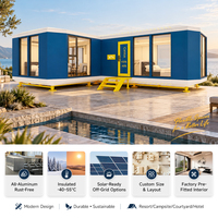 Programme de Fourniture en Gros pour Projets de Développement Touristique Municipal : Maison Capsule Panoramique en Aluminium