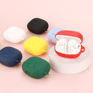 Funda para auriculares <span class=keywords><strong>Mi</strong></span> Xiaomi <span class=keywords><strong>Buds</strong></span> 5 <span class=keywords><strong>Pro</strong></span> TWS, Protector de silicona para auriculares <span class=keywords><strong>BUDS</strong></span> Redmi, funda para auriculares inalámbricos, llavero - Product Image 1