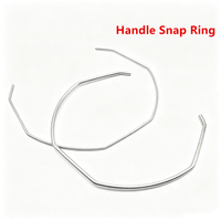 Stainless Steel Coil Portafilter Basket Retainer Spring Clip for Semi-Automatic Espresso Machine OEM/ODM Wire Snap Ring 22