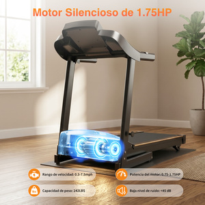 Caminadora Eléctrica Plegable con Pantalla LED, Máquina de Correr Portátil para Gimnasio en Casa, Motor Silencioso, Entrenamiento Cardiovascular Eficaz, Quema de Calorías - Product Image 3