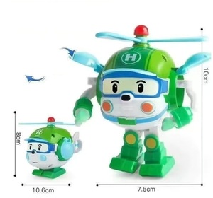 Chuyển đổi khẩn cấp Xe Robot hành động con số, cứu hộ Đội đồ chơi chơi thiết lập món quà cho bé trai và bé gái - Product Image 3