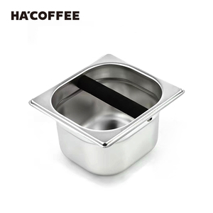 ที่กำหนดเอง <span class=keywords><strong>Ama</strong></span> ร้อนขายสแตนเลสอุปกรณ์ครัวกาแฟเคาะกล่อง - Product Image 1
