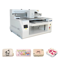 Printer Inkjet UV 6050 LED Flatbed Paling Populer untuk Akrilik Kayu Kaca Logam Kulit Flex Egg-Full-Automatic Kecepatan Tinggi