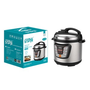 Autocuiseur Électrique Multifonctionnel Winning Star en Acier Inoxydable 6L, Norme Américaine, pour Cuisson du Riz, des Soupes et Maintien au Chaud - Product Image 1