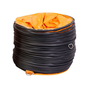 Manguera espiral flexible de PVC para aviación, tubo de ventilación de plástico amarillo para sistema de flujo de aire de aeronaves - Product Image 5