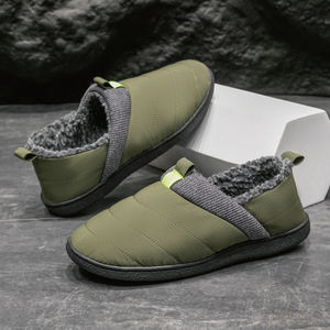 Pantofole da <span class=keywords><strong>uomo</strong></span> <span class=keywords><strong>in</strong></span> <span class=keywords><strong>Memory</strong></span> <span class=keywords><strong>Foam</strong></span> bicolore Slip On <span class=keywords><strong>scarpe</strong></span> da casa per interni esterni - Product Image 6