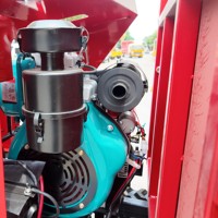 Originele fabrieks 1,5 ton rupsbandtransporter diesel hydraulische mini-rupsdumper met 1 jaar garantie