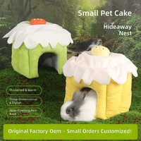 Vente directe fabricant : Lit pour animaux de compagnie en coton style gâteau sans fond pour cochon d'Inde et lapin – Vente en gros