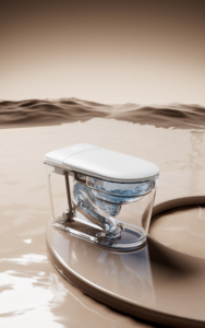 Toilette intelligente moderne et élégante avec écran LED, siège chauffant et bidet pour une amélioration luxueuse de la salle de bain - Product Image 5