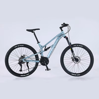 Usine directe 27.5 pouces 21 vitesses vtt queue souple vélo en alliage d'aluminium vitesse Variable tout-terrain frein à disque en acier VTT