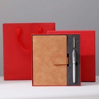 Carnet à couverture rigide en cuir souple A5/B6, reliure cousue, gaufré, avec boucle magnétique, étui à crayons pour étudiants - Vente en gros usine
