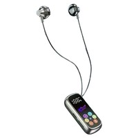 Écouteurs sans fil KG06 à clip d'oreille avec suppression du bruit ENC, étanches, commandes par bouton, longue autonomie pour le sport