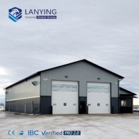 Edificio de Almacenamiento de Estructura de Acero Prefabricada, Edificio Metálico, Almacenamiento Industrial, Diseño Personalizado, Solución Energéticamente Eficiente