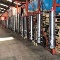 Vérin hydraulique télescopique chinois FC/FE à simple effet pour camion benne, avec roulement central, en vente