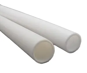 Food Approved Tube Ptfe Flexible Ptfe Pipe 100% Virgin Ptfe Tube 81 104 149 158 206mm For Photovoltaic Chemical Semiconductor