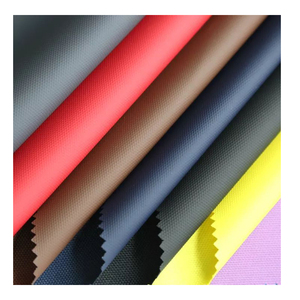 900D polyester vải oxford vải PU lớp phủ phim da keo - Product Image 3