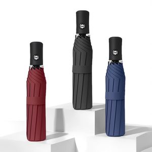 Parapluie Automatique Pliant Personnalisé avec Logo, Protection Solaire Portable 3 Volets, Idéal pour le Voyage et la Mode, avec Impression de Marque - Product Image 2