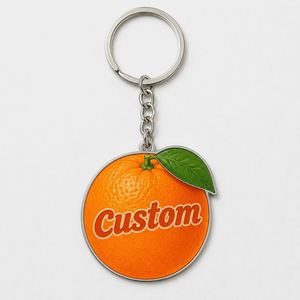 Llaveros Personalizados de Alta Calidad con Forma de Naranja, Mini Colgantes de Cítricos, Decoración de Verano, Recuerdo, Porta Llaves - Product Image 3